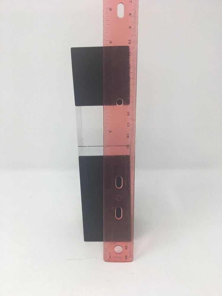 Rectangular Metal/Glass Award