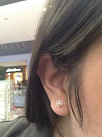 Two-Tone Canadian Diamond Earrings