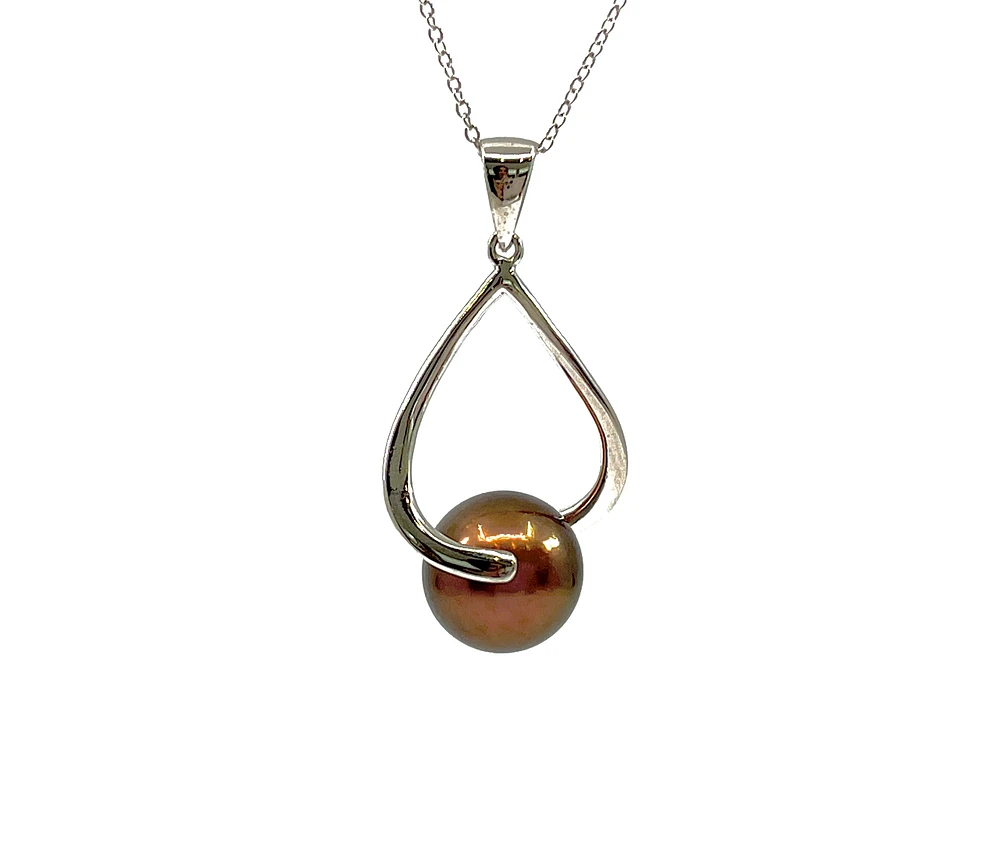 Chocolate Pearl Pendant