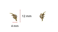 10K Yellow Gold 0.04cttw Canadian Diamond Stud Earrings