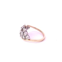 10K Yellow Gold 1.00cttw Diamond Ring - size 6.5