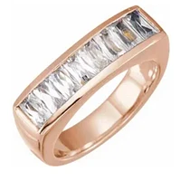 14K Yellow 1 3/4 CTW Lab-Grown Diamond Ring - Gold