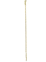 10K Yellow Gold Bracelet, 6.0-6.5"