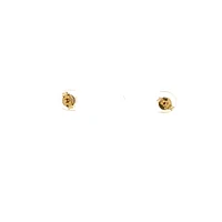 14K Yellow Gold 0.40cttw Lab Grown Diamond Stud Earrings