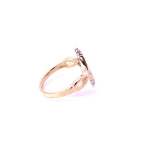 10K Yellow Gold 0.50cttw Diamond Ring - size 6.5