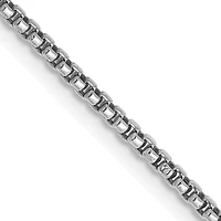 14K Gold 1.5mm Semi-Solid Round Box Chain - /