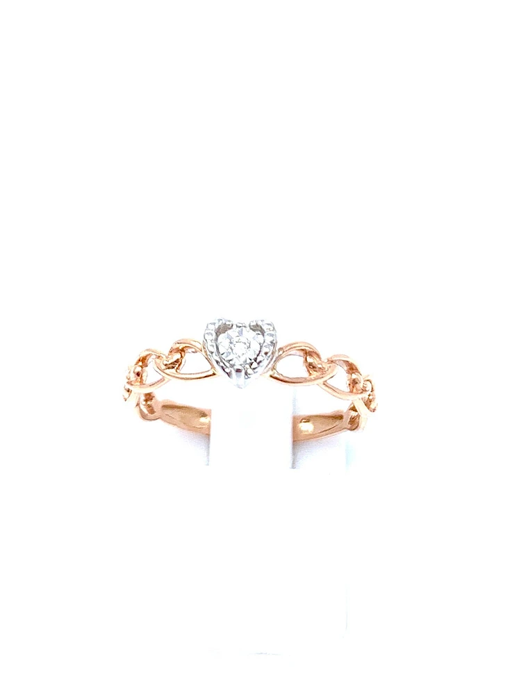 Heart Diamond Ring