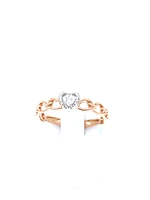 Heart Diamond Ring