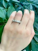 14K White Gold 0.55cttw Diamond Ring - Size 6.5