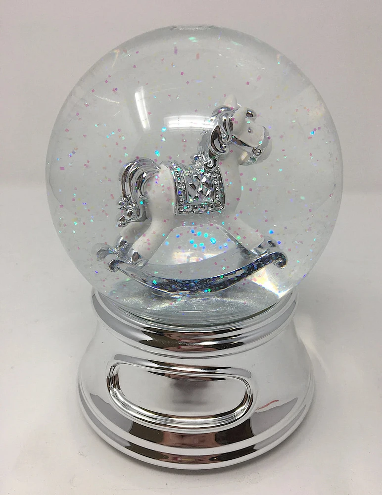 Rocking Horse Water Globe