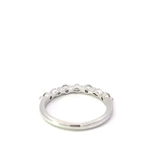 14K White Gold 0.40cttw Diamond Ring - size 6.5