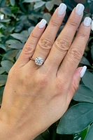 14K White Gold 2.26cttw Lab Grown Round Brilliant Cut Diamond Engagement / Anniversary Ring  - 7