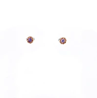 Amethyst earrings