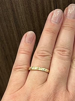 10K Yellow Gold 0.10cttw Diamond Band