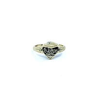 Heart Shape Signet Ring