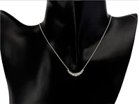 14K White Gold 0.50cttw Diamond Necklace