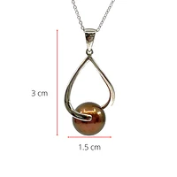 Chocolate Pearl Pendant