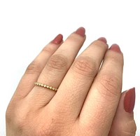 Yellow Gold and Diamond Ring