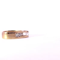 14K Yellow Gold 1.45cttw Canadian Diamond Engagement Ring, 6.5 - / White