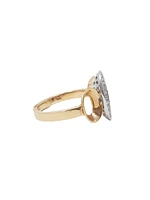 14K Rose Gold 0.31cttw Diamond Ring, Size 7