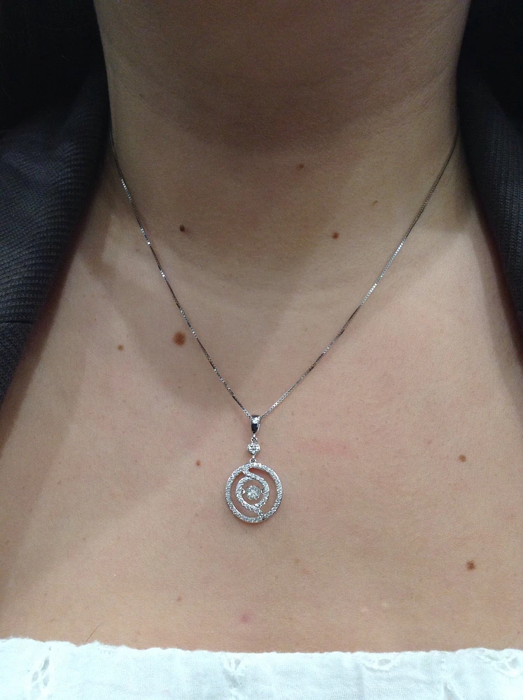 Diamond "Pulse" Pendant