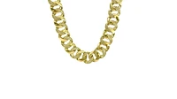 10K Yellow Gold 3.50cttw Diamond Miami Cuban Link Pave Set Chain / Necklace, 16"