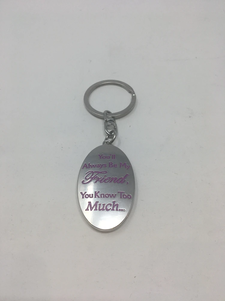 You Know too Much Key Chain