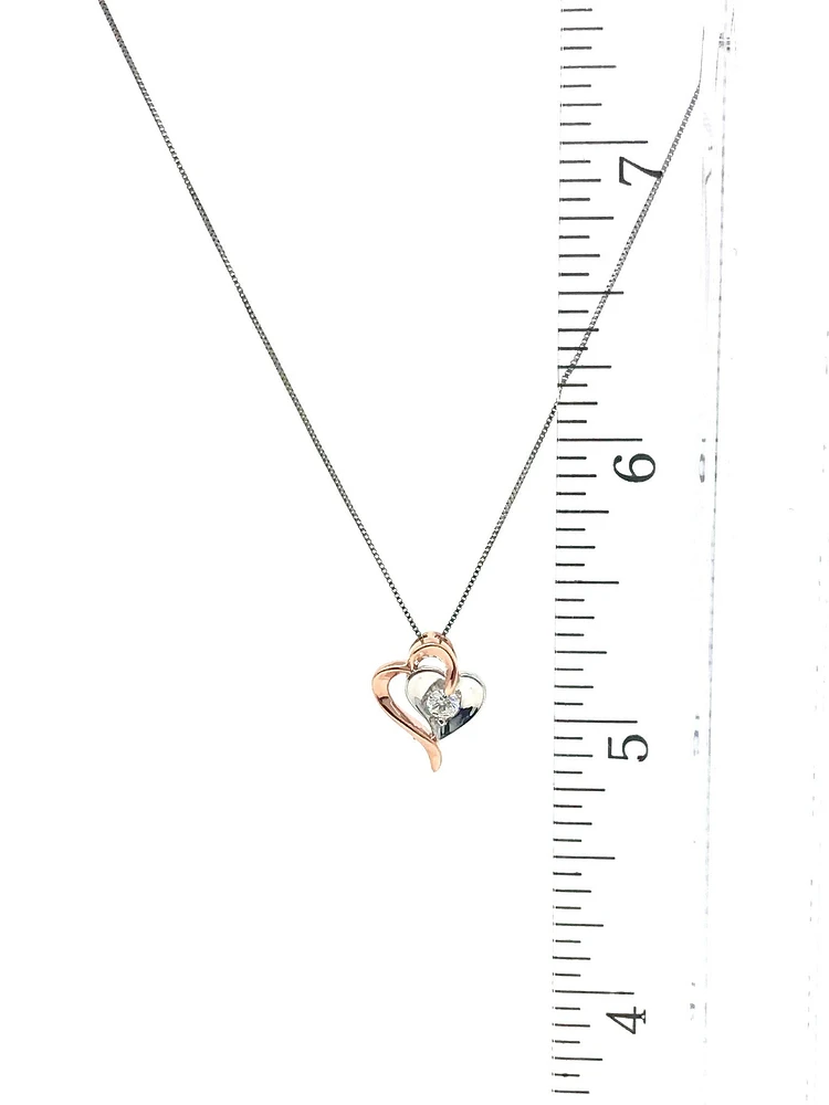 Diamond Heart Pendant