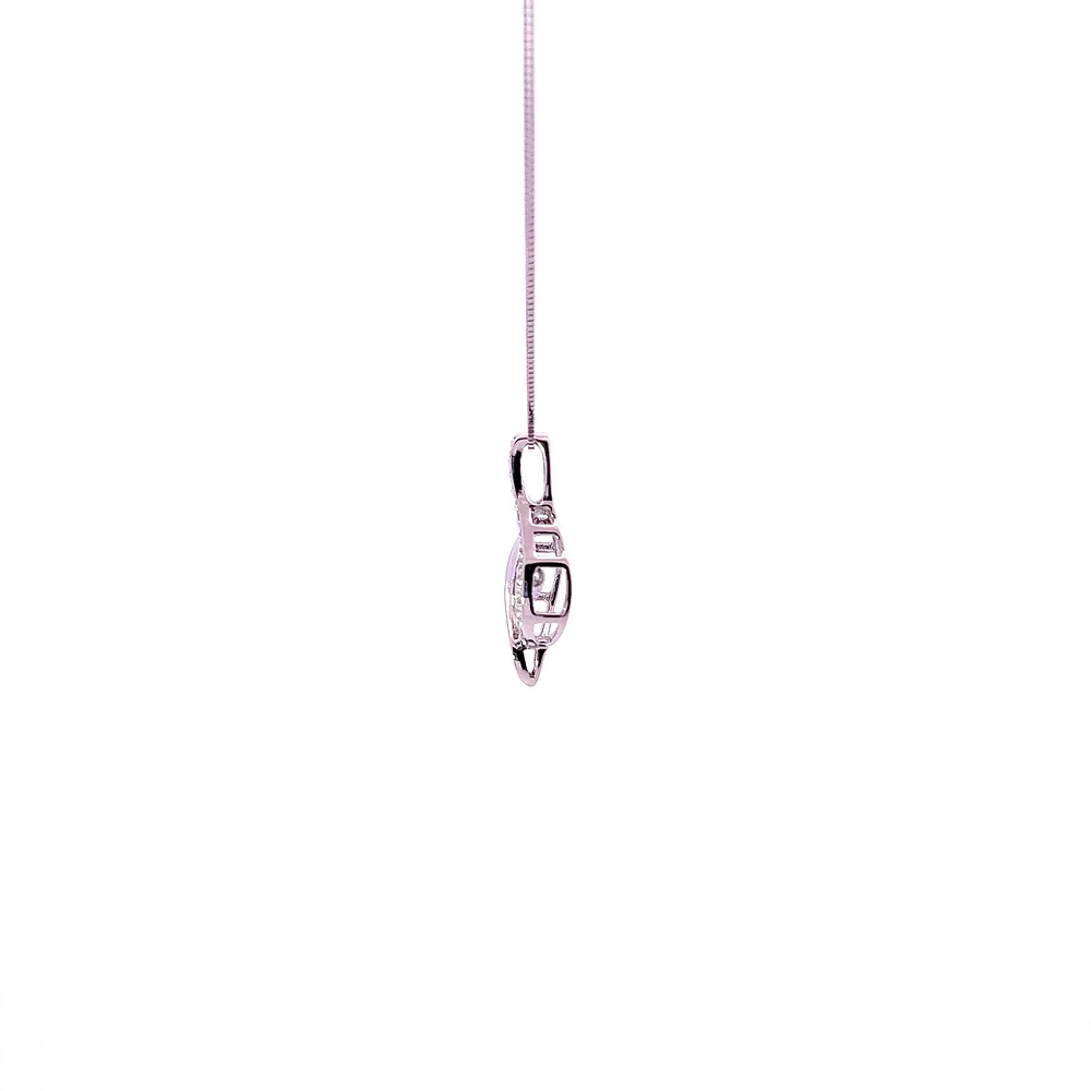 10K Gold 0.25 cttw Diamond Pulse Pendant