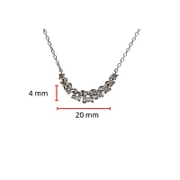 14K White Gold 0.50cttw Diamond Necklace