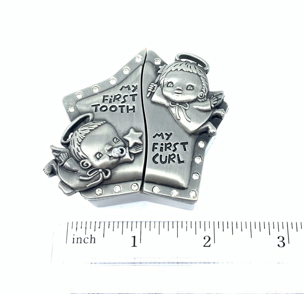 “My First Tooth & My First Curl” Angel Star Box