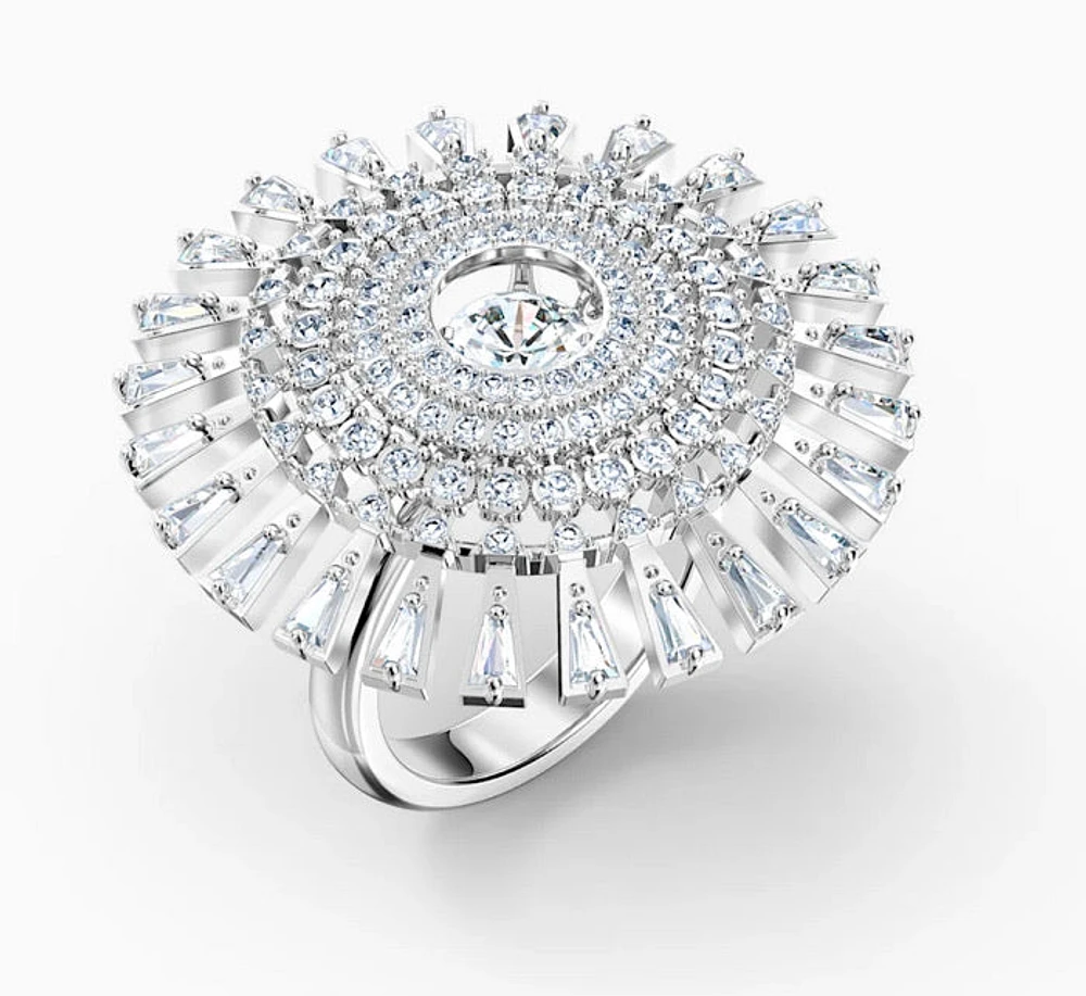 Swarovski Sparkling Dance Dial Up Ring 5572513- Discontinued