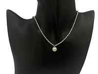 925 Sterling Silver Fresh Water Pearl Strand, 18"