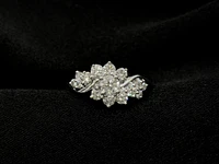10K White Gold 1.00cttw Diamond Ring, size 6.5