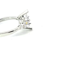 14K Marquise Cut Diamond Ring - Mount Only (No centre diamond) / Gold
