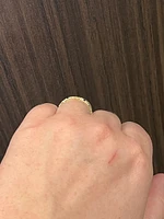 10K Yellow Gold Sapphire & Diamond Ring