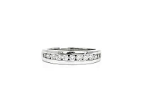 14K White Gold 1.10cttw Diamond Ring, size 6.50