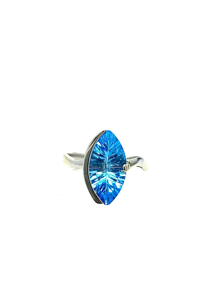 Blue Topaz Ring