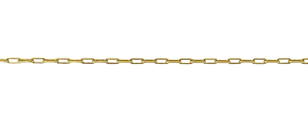 10K Yellow Gold Bracelet, 6.0-6.5"