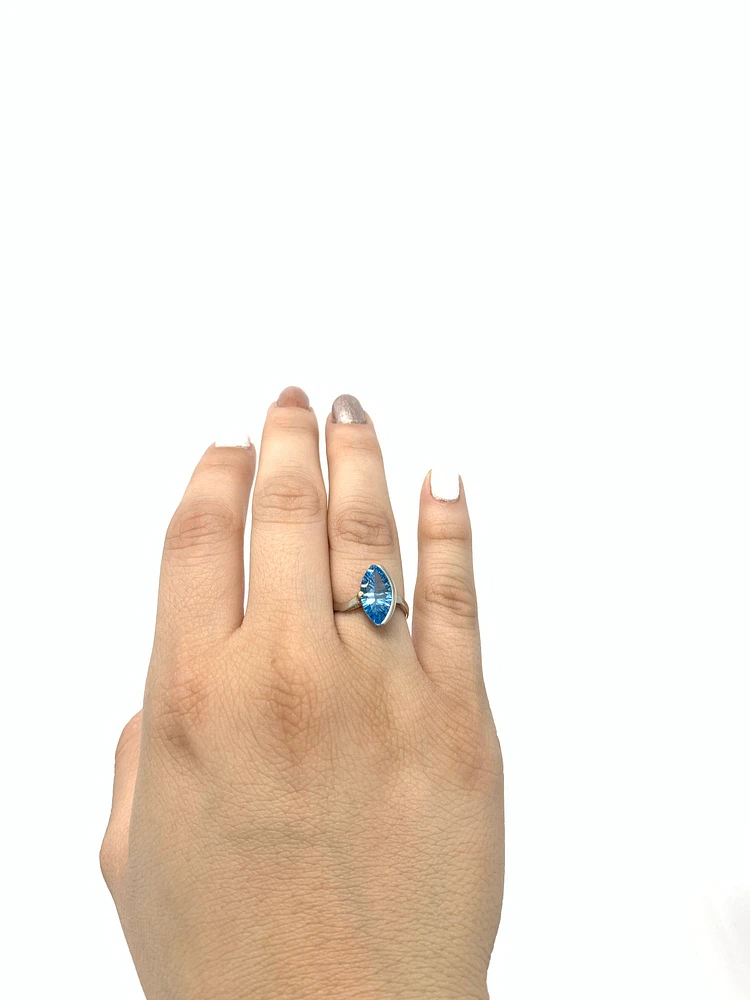 Blue Topaz Ring
