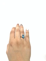 Blue Topaz Ring