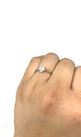 Pear Cut Diamond Engagement Ring