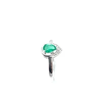 Emerald & Diamond Ring