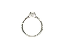 14K Gold 0.84cttw Lab Grown Diamond Engagement Ring - /