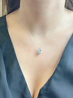 Aquamarine & Blue Topaz Pendant
