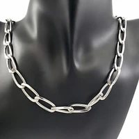 925 Sterling Silver 7.75mm Platinum Plated Six Sided Diamond Cut Paper Clip Chain - 22 Inches