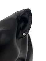 14K White Gold 1.01cttw Round Brilliant Cut Canadian Diamond Earrings