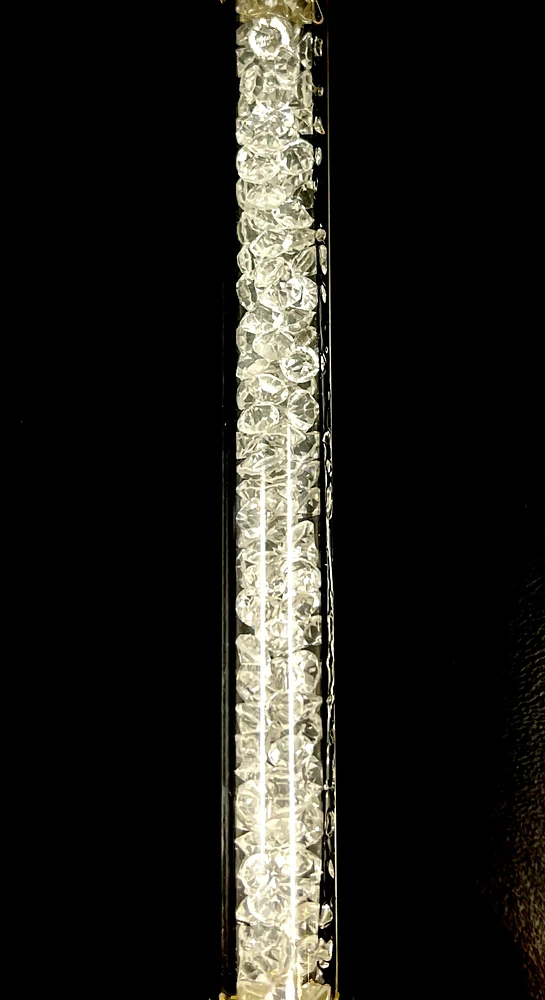 2 Pieces Champagne With Crystal Stem