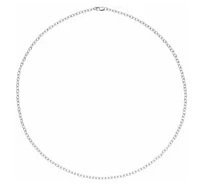 2.5 mm Cable Chain with Lobster Clasp - Various Lengths /