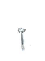 Pear Cut Diamond Engagement Ring